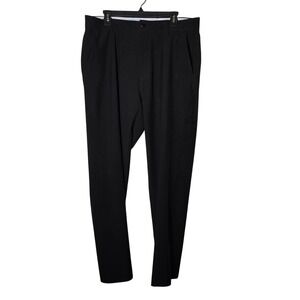 FootJoy Mens Black Performance Golf Pants 36/32 Athletic Stretch Active Outdoor